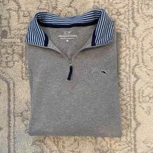 Vineyard Vine's Quarter-Zip Pullover Size M